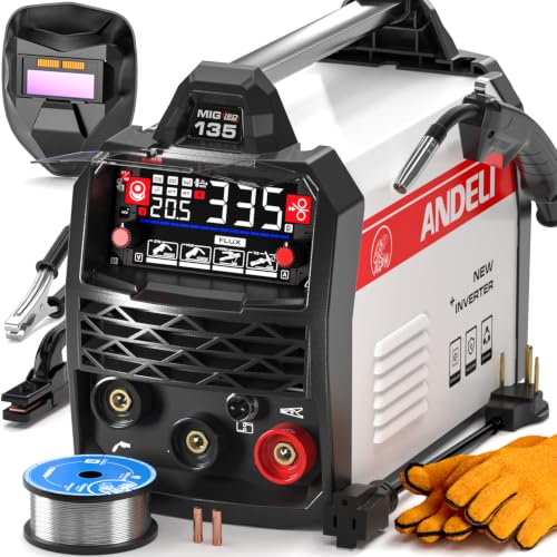 ANDELI 135A 4-in-1 Pulse Flux Core