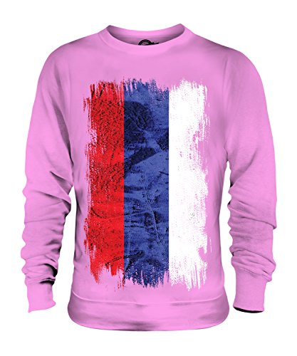 Sweat Homme Femme République Serbe De Bosnie Drapeau Grunge Candymix Vintage