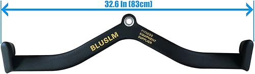 Miniatura 2 de Barra de tracción LAT para máquina de cable, accesorios de tracción LAT T Bar V Bar accesorio de cable, mango de entrenamiento de fuerza para