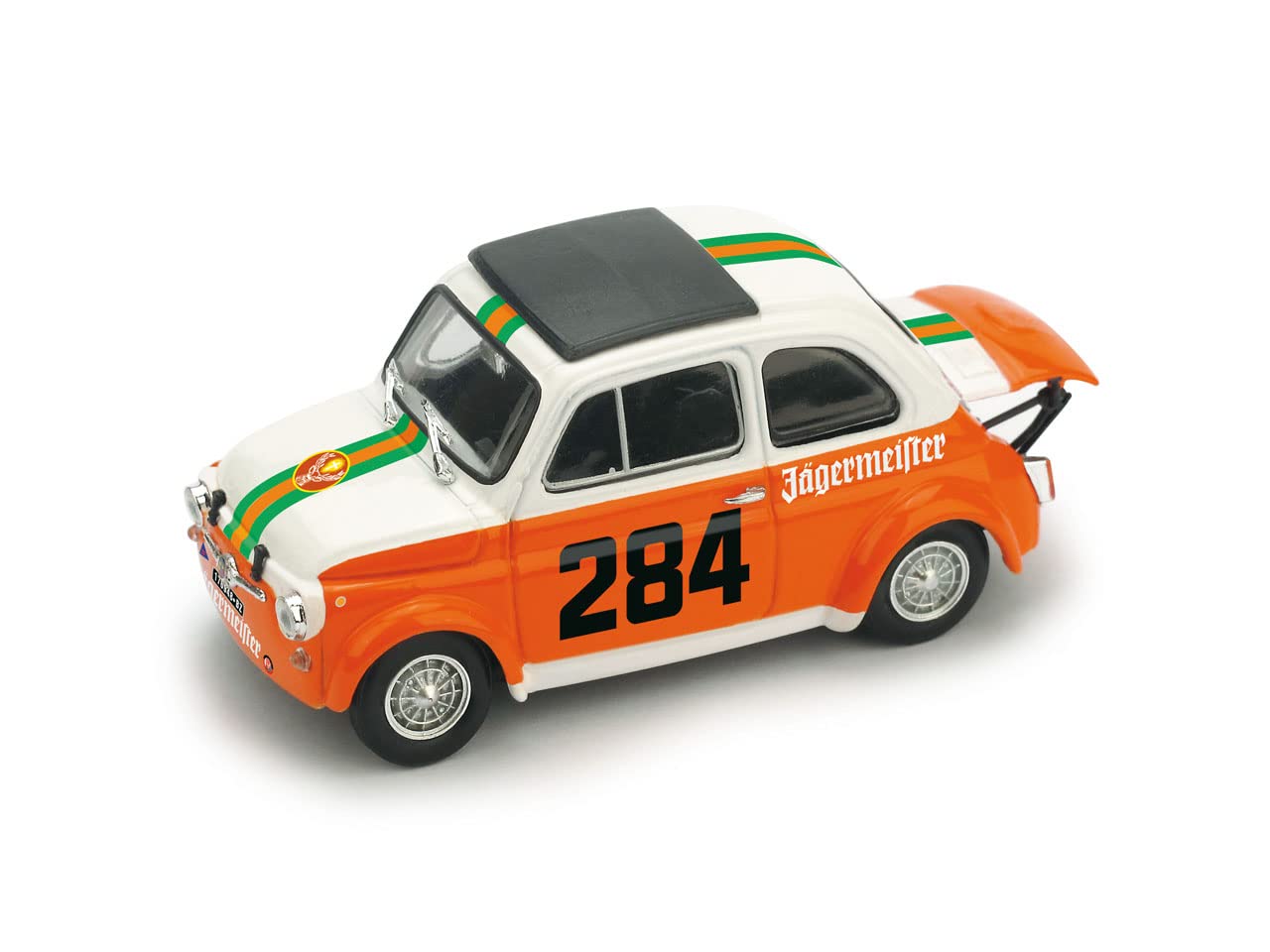 ABARTH 695 SS ミニカー 赤 Amazon | ブルム 1/43 フィアット