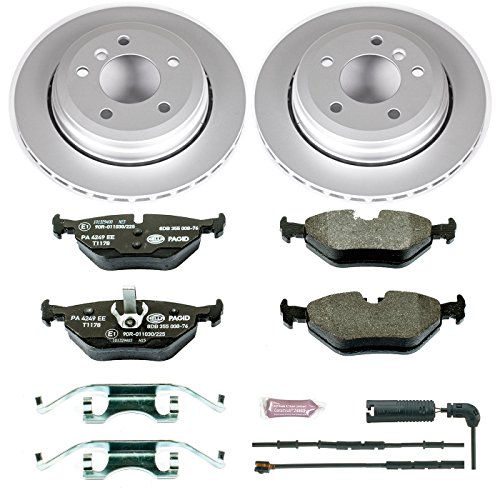Image of Power Stop ESK2970 Rear Euro-Stop Brake Kit For BMW 325xi 2001-2005 [Model Specific]
