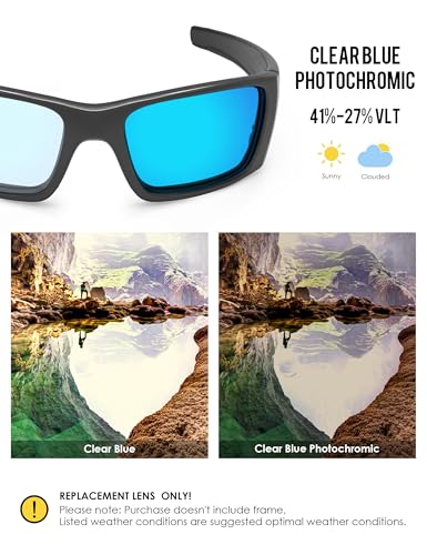 Image of BLAZERBUCK Anti-salt Polarized Replacement Lenses for Oakley Fuel Cell OO9096 Sunglass