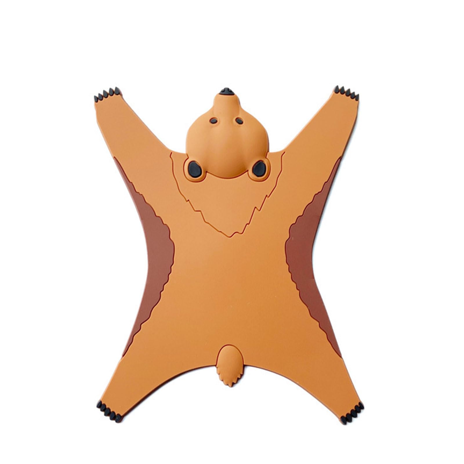 Mekalero Cartoon Animal Silicone Insulated Water for Ceramic Leopard Cartoon Shape Cup Mat Heat Insulation