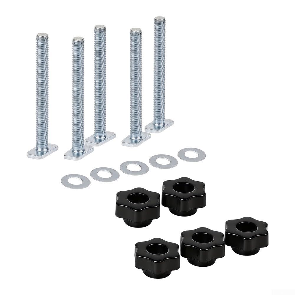 Tornillo Deslizante T M8x100mm con Pomada para Ajuste para rápido(10pcs)