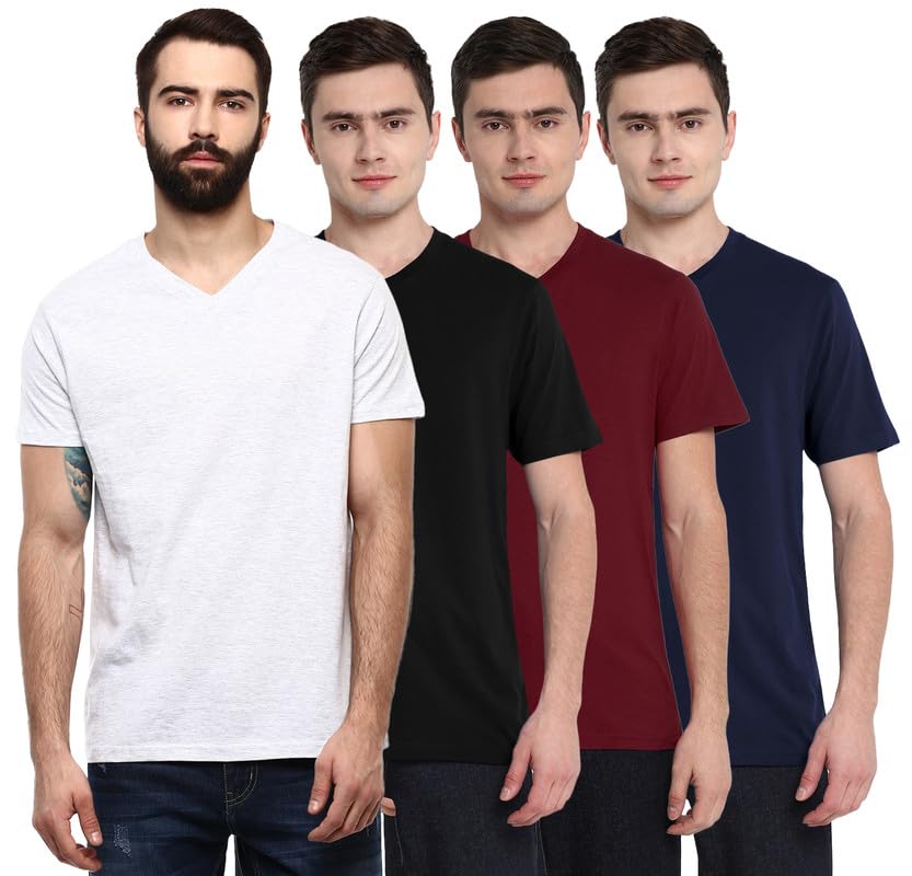Aventura OutfittersMen's Regular Fit T-Shirt (Pack of 4)