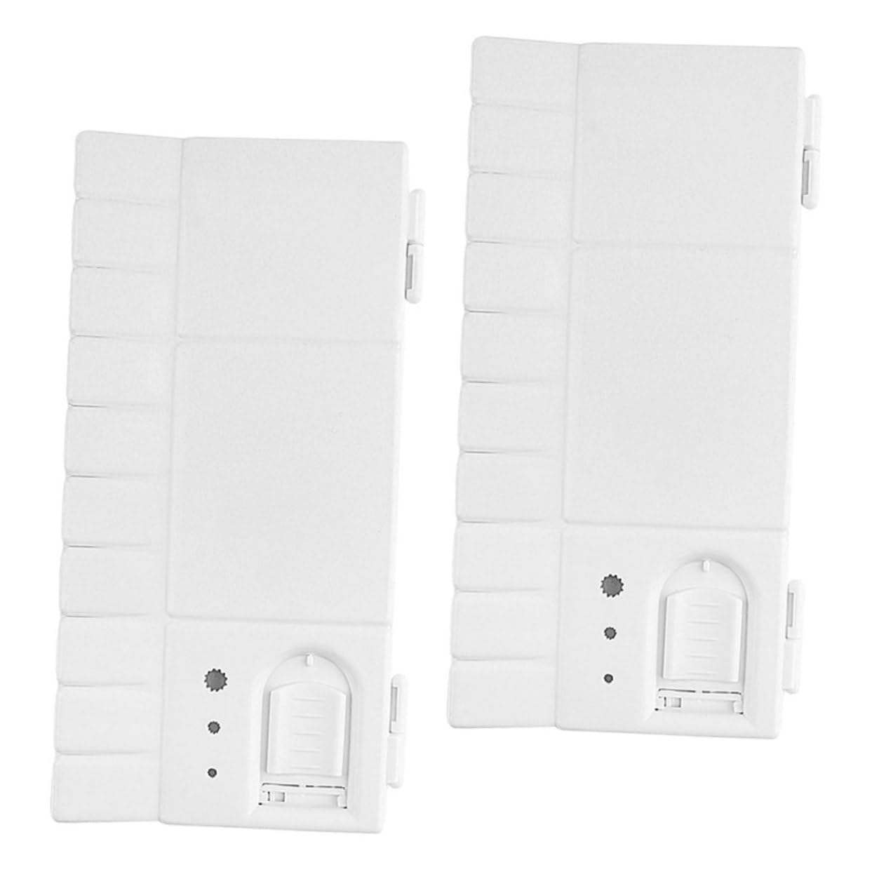 Gadpiparty 5 Series Bandeja para Paleta De Acuarelas De Colores Mixtos Paleta para Mezclar Pinturas Kit para Pintar Acuarelas Compartimentos Lata para 2 Piezas x 5