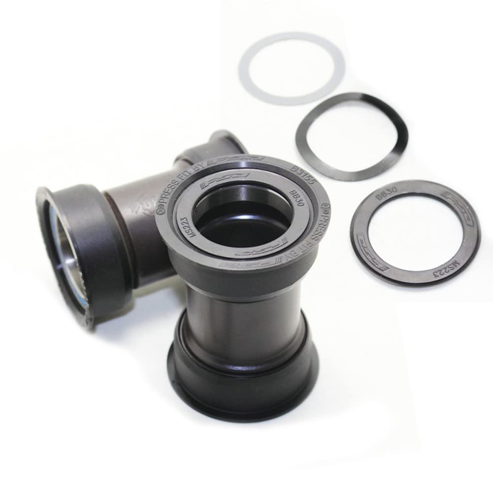 GERRIT Eje Pedalier 1 PCS Bike Bike Mountain Bike Press-in Fondo Eje Axis Aleación de Aluminio Accesorios de Ciclismo Soportes Inferiores para Platos De Bicicleta