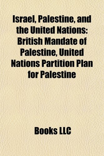 Amazon.in: Buy Israel, Palestine, and the United Nations: British