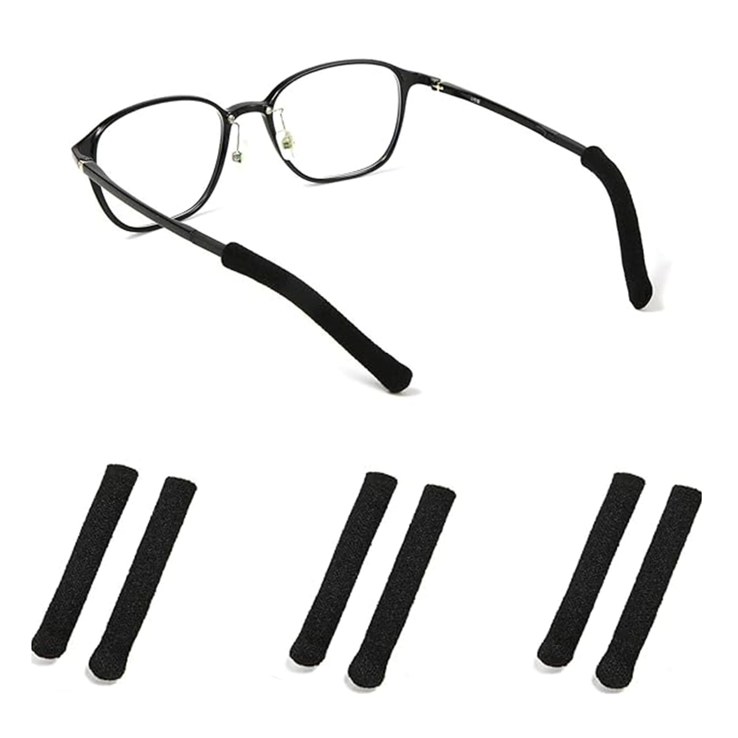 Brilhaakjes Medium - Anti-slip Oorhaakjes - Siliconen - Antislip Pootjes - Voor Kinderen en Volwassenen – 8 kleuren