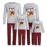 Disney Mickey Mouse Matching Family Christmas Pyjamas Mens Womens Boys Girls Xmas Pjs Set Kids 8 Years