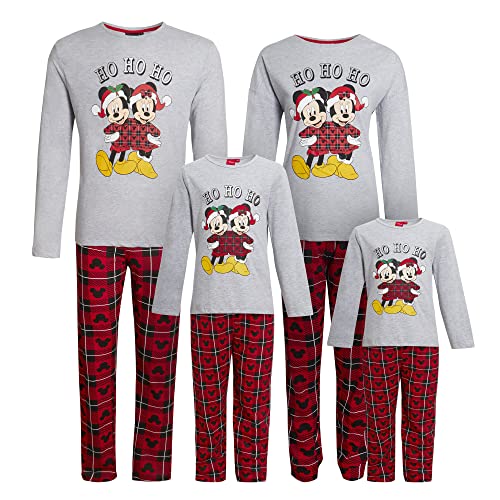 Disney Mickey Mouse Matching Family Christmas Pyjamas Mens Womens Boys Girls Xmas Pjs Set Kids 6 Years