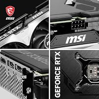 MSI GeForce RTX 4070 Ventus 3X 12G OC Grafikkarte - RTX 4070 GPU, 12GB GDDR6X (21Gbits/192 Bit), PCIe 4.0-2 x TORX Fan 4.0 - HDMI 2.1a, DisplayPort 1.4a – Ansicht 6