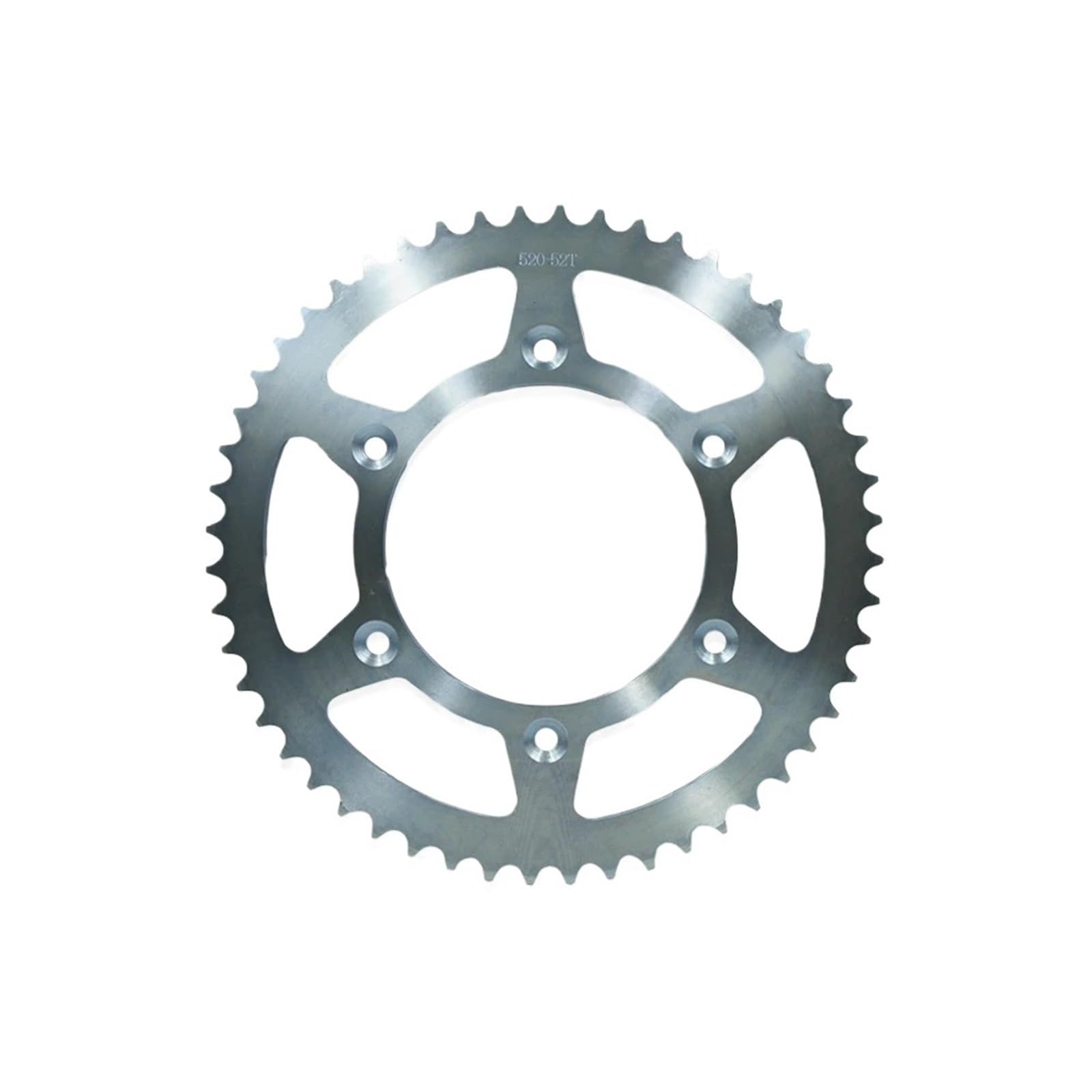 EJUOYO Chain Sprocket Fit For CR125 CRF230L CRM250 CRF450R XR Rear Sprockets 520 Chain 41T 45T 47T 50T 52T Steel Sprocket Cog(52T)