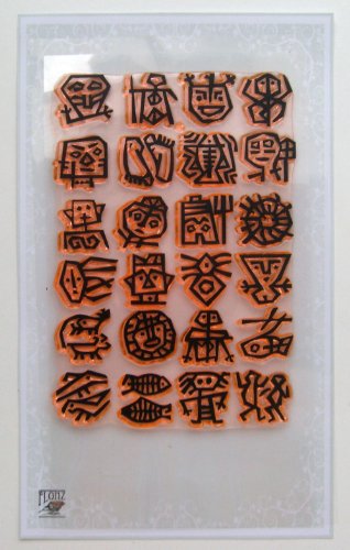Preisvergleich Produktbild Stein malen / / Klare Stempel Paket (10x18 cm) FLONZ
