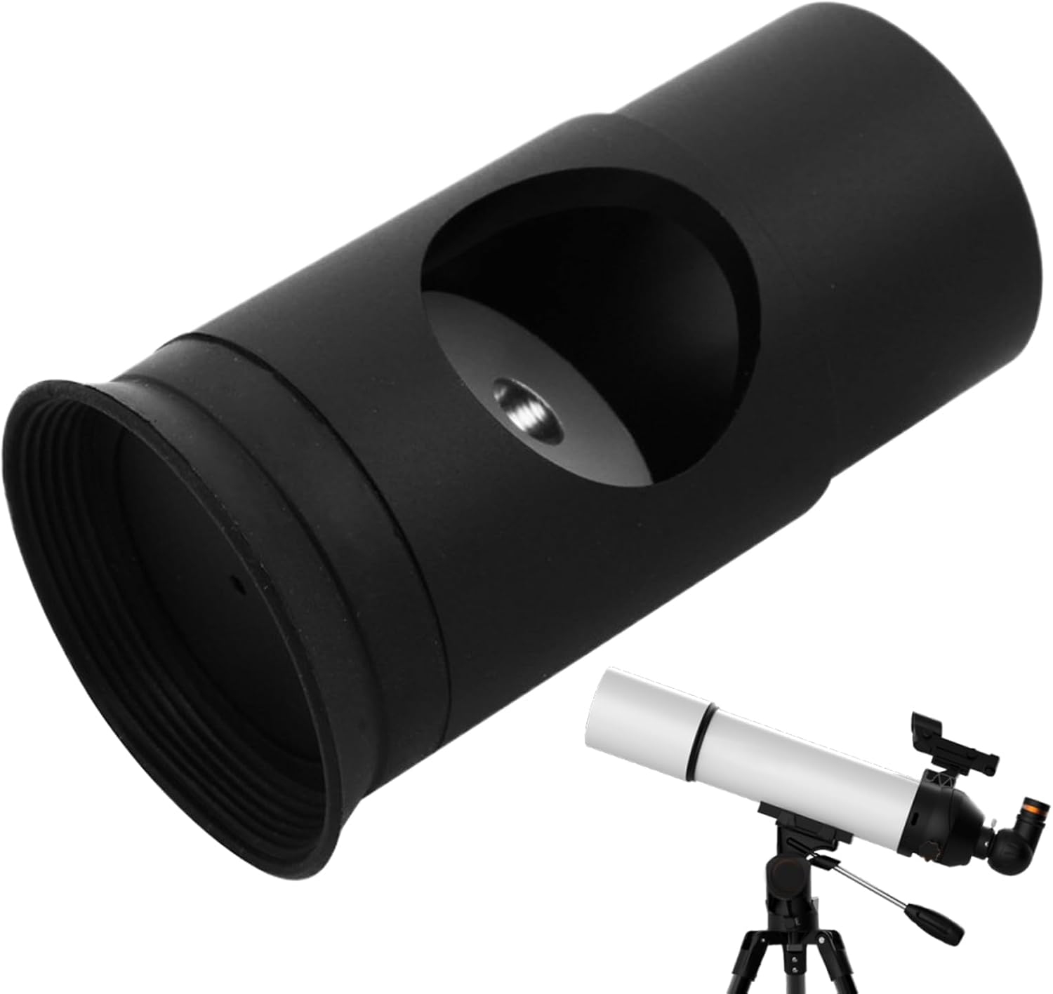 Telescope Collimation Tool Short Newtonian Reflector Collimator Accessories | Telescope Cheshire Eyepiece Newtonian Reflector Accessories for Newtonian Reflector, Women, Men