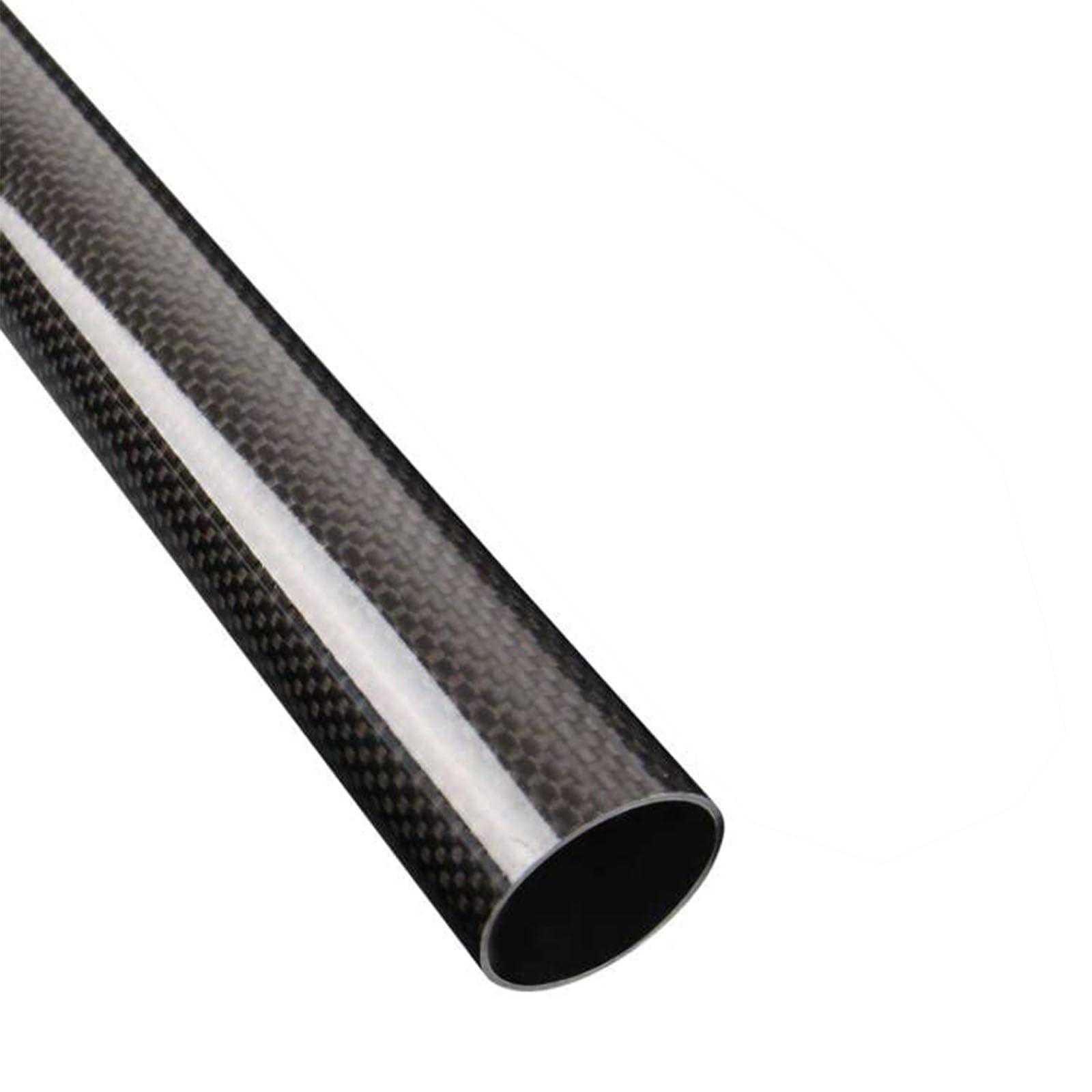 Tiges en fibre de carbone brillantes assurant la rigidité de vos quadrirotors