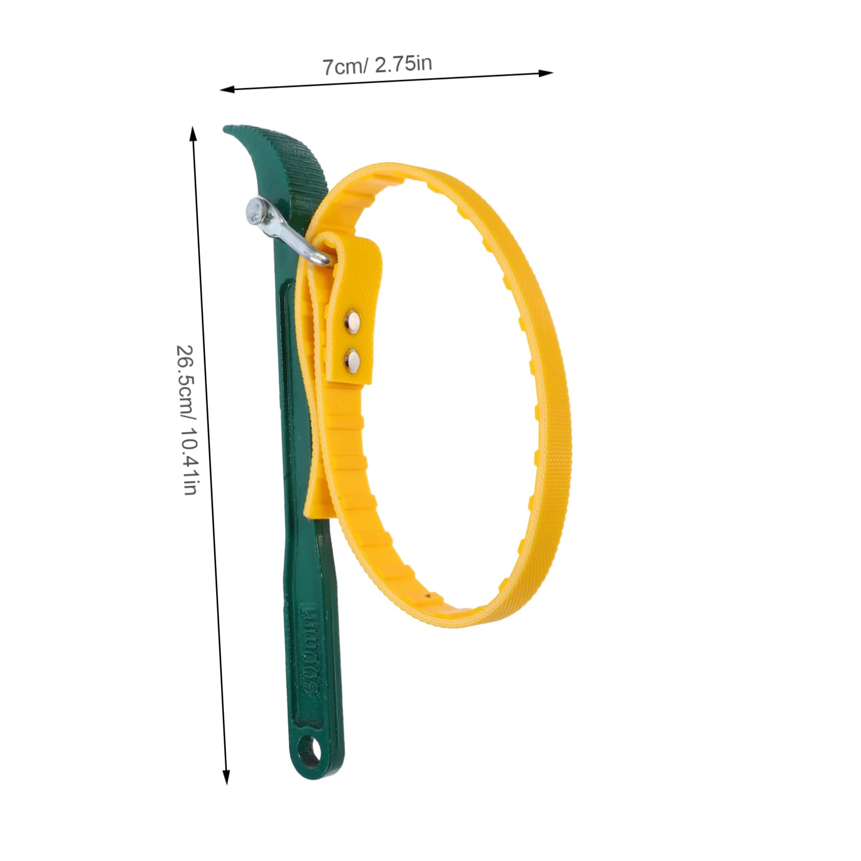 PRETYZOOM Plastic Strap Adjustable Wrench Heavy Duty Filter Wrench Tool for Oil Filter and Water Filter Removal Ergonomic Design High and Plastic
