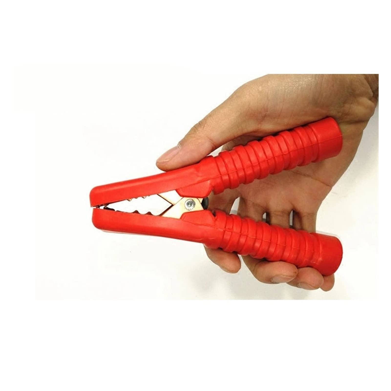 Pinzas de cocodrilo for Coche Abrazaderas for batería Pinza de cocodrilo 200A Rojo + Negro Amablemente