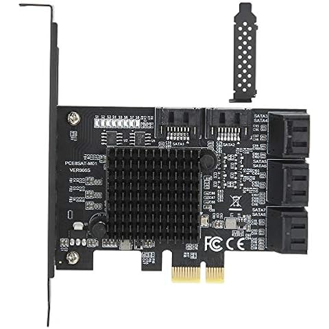 Tarjeta PCIe SATA de 8 Puertos Cover