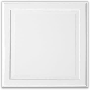 Armstrong Ceiling Tiles; 2x2 Ceiling Tiles - 6 pc White; Acoustic Ceilings for Suspended Grid; Single Raised Panel 1205