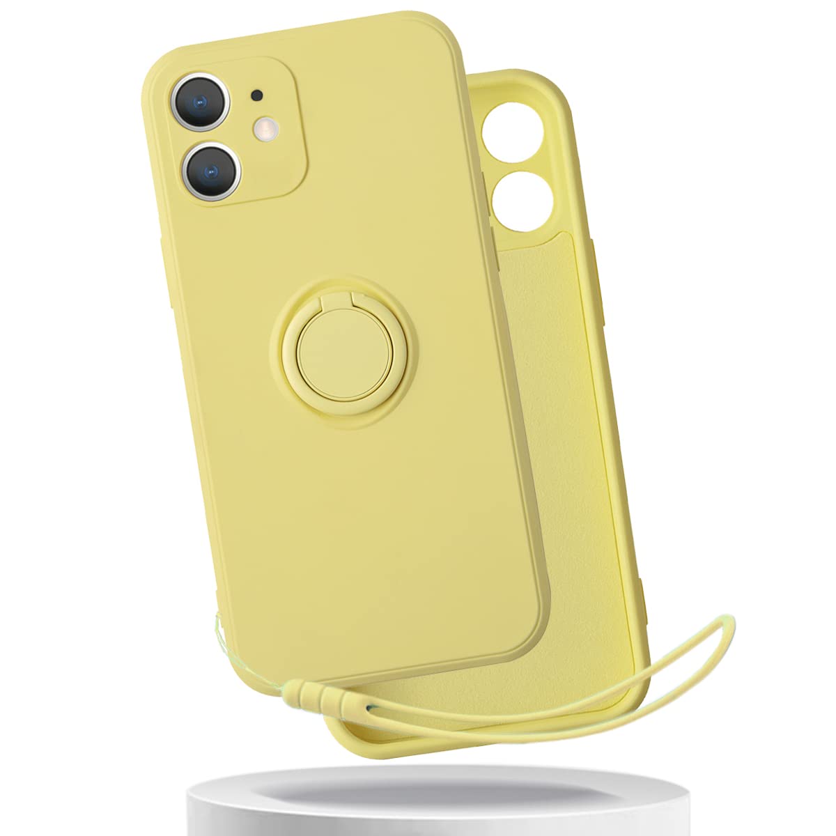 iPhone 12 Mini 用 ケース リング付き 米国軍事MIL : iPhone 12 mini ケース 分離可 カードケース リング付き