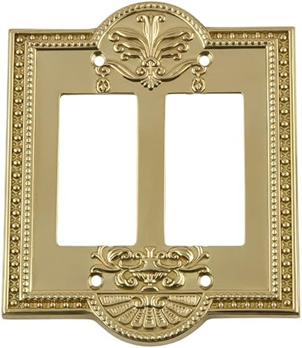 Vista 36 de Nostalgic Warehouse - Cubierta de interruptor de luz Meadows Latón antiguo,Peltre antiguo,Latón pulido,Níquel Satinado,Bronce intemporal,Cromado