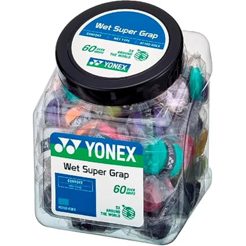 YONEX Super Grap Overgrip évitez les raquettes qui glissent lot de 60