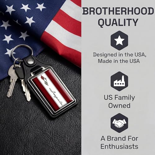 Image of Brotherhood Car Key Chain for Impala - Classic Models Keychain for Men and