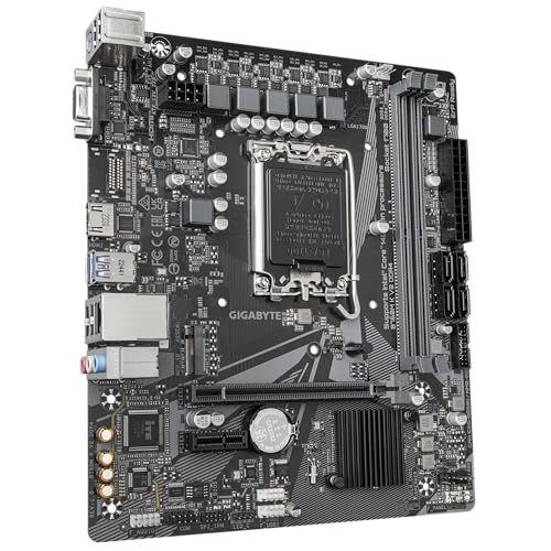 Image of GIGABYTE B760M K V2 DDR4 Motherboard | Intel B760 | Micro ATX | DDR4 | PCIe 4.0 | Budget Gaming | HDMI | Smart Fan 6