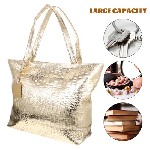 Sac à main en cuir imprimé léopard grand format chic - 5