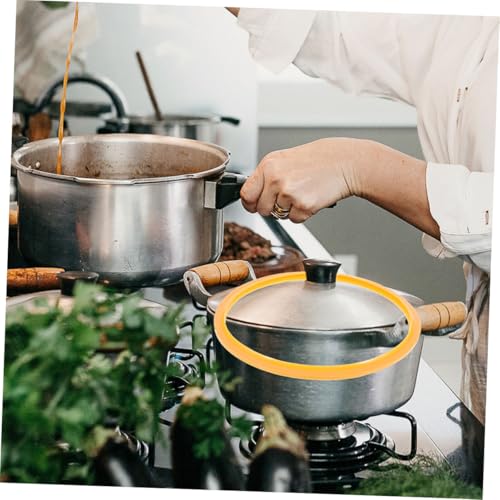 Anillo de silicona de repuesto para olla a presión Cabilock, diámetro interior de 28 cm, sello universal para ollas de aleación de aluminio, piezas para electrodomésticos de cocina miniatura 6