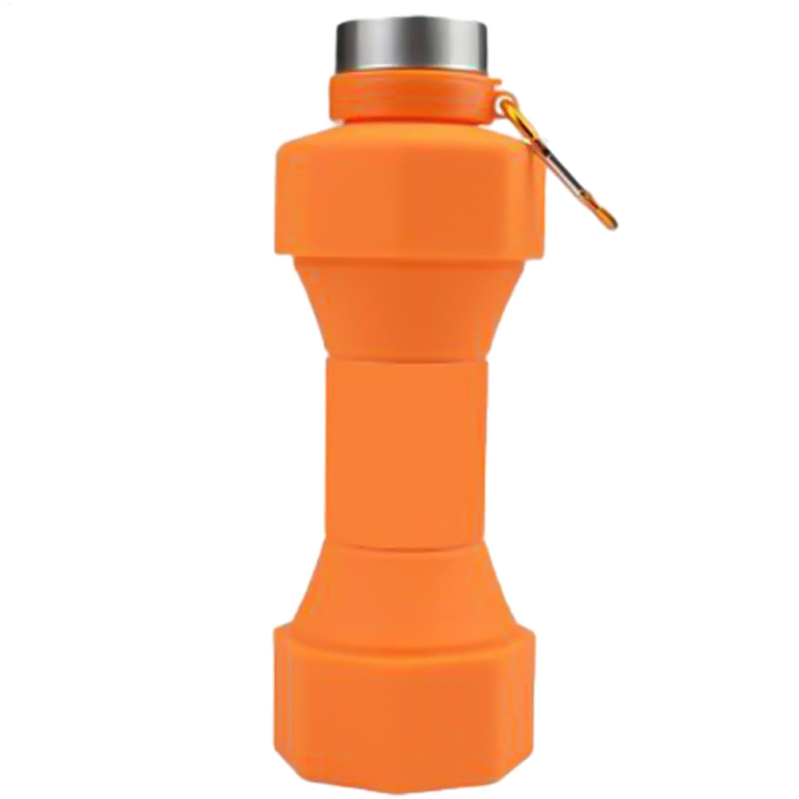 gobelet pliable, Bouteille d'eau légère for le sport, idéale for les voyages et activités de plein air | Accessoire avec haltères facile à transporter