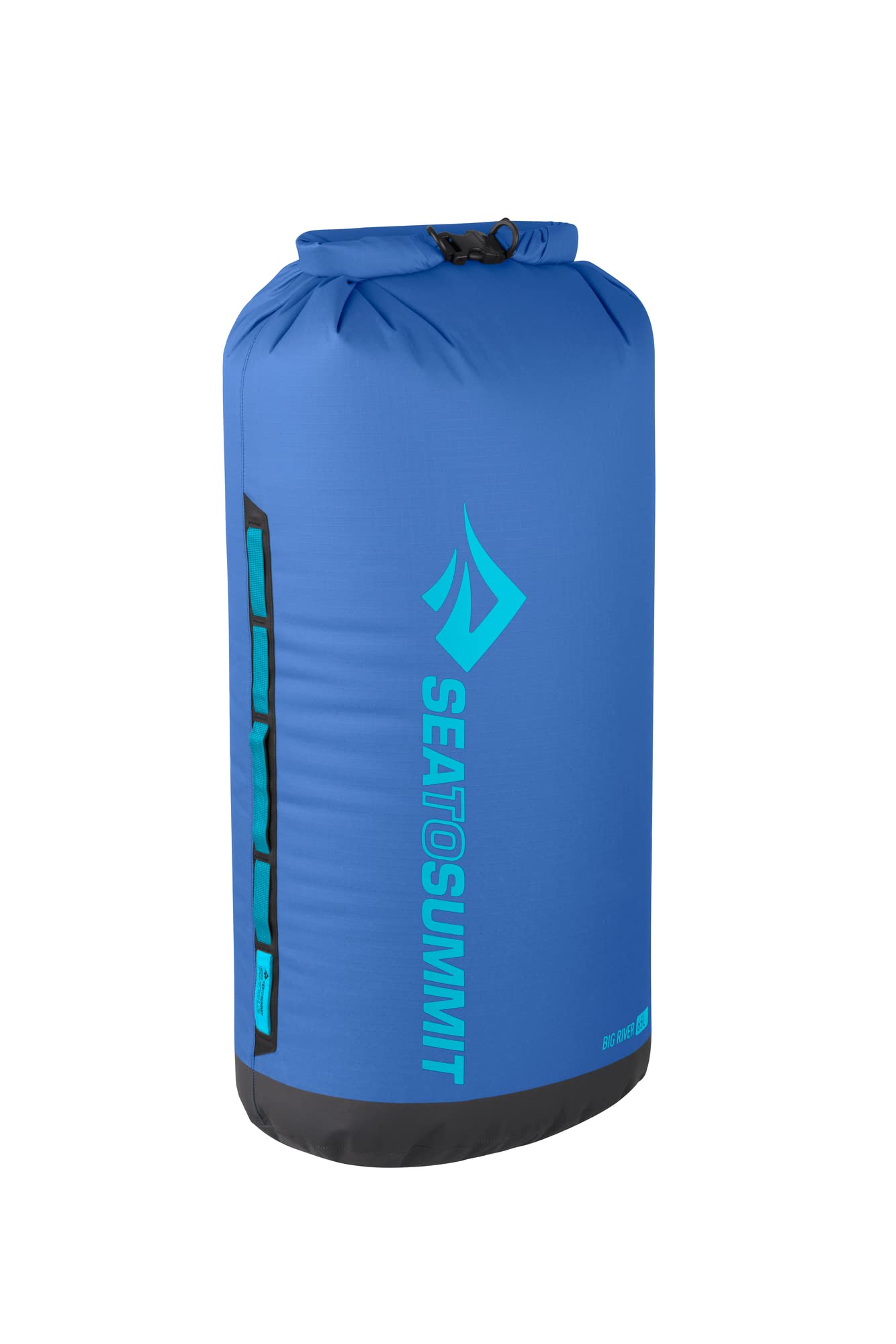 Sea to Summit - Big River Dry Bag XXL 65L - Waterproof - Roll-Top - Resistant Fabric - Grab Handles, Lash Point & D-Ring - For Kayaking & Motorcycle Touring - 38.1 x 35.2 x 71.8cm - Surf Blue - 433g — image 1