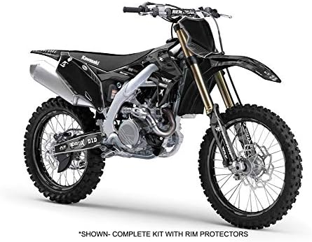 2016-2018 KX 450 F Apache Grey Senge Graphics Complete Kit Compatible with Kawasaki