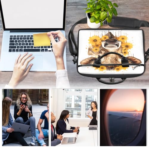 Bolso Art Animal para Laptop de 15 Pulgadas con Correa Ajustable miniatura 6