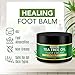 Tea Tree Oil Foot Cream For Dry Cracked Heels Repair - Natural Foot Cream For Dry Cracked Feet, Heel Balm & Foot Moisturizer For Healthy Feet