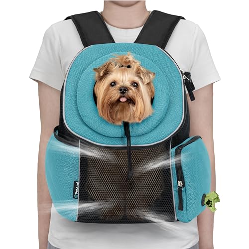 PetAmi Front Carrier Backpack, Ventilated Adjustable Pet