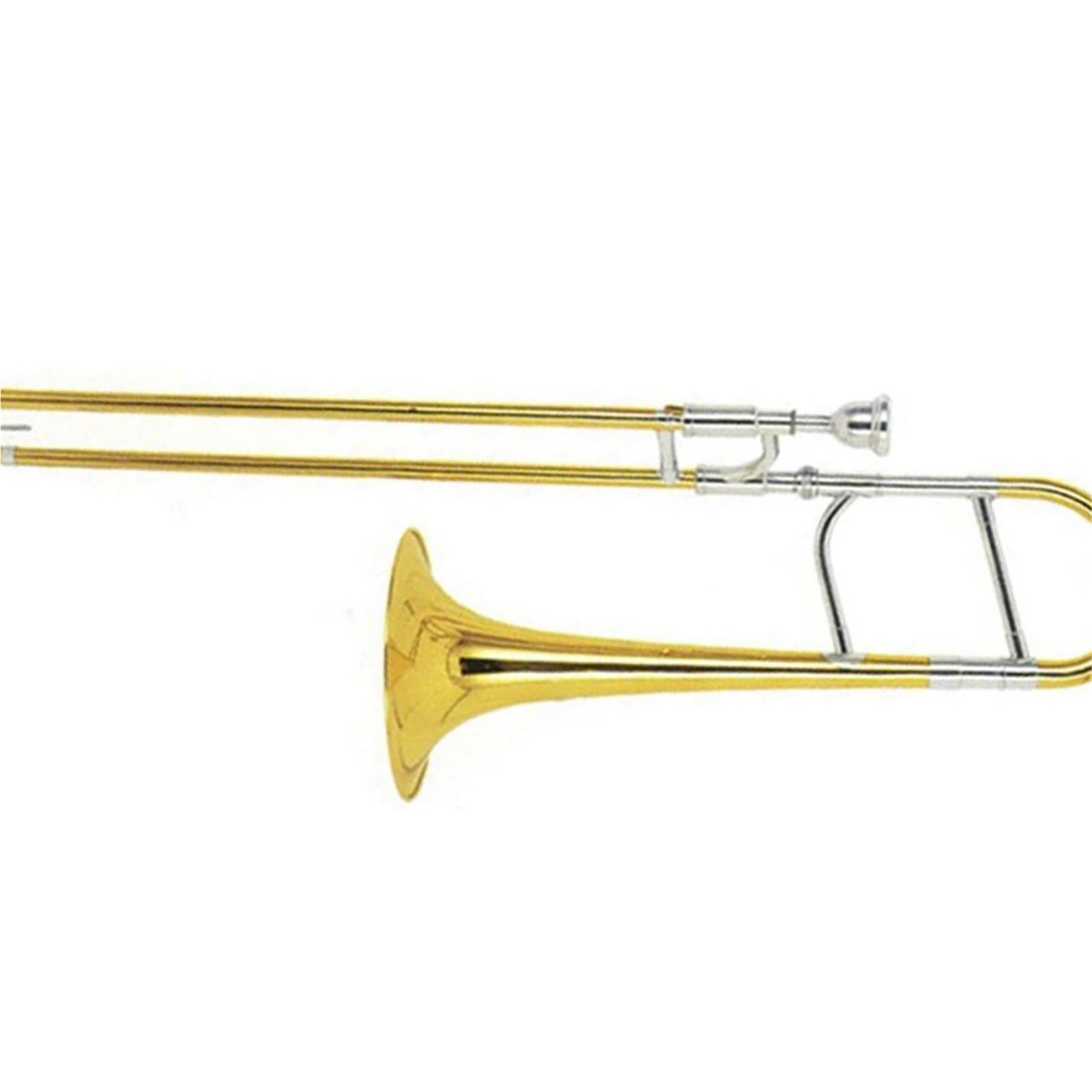 Trombone Trombone Alto Junior En Laque Dorée Qualité De Tonalité Eb Pour Léducation Musicale
