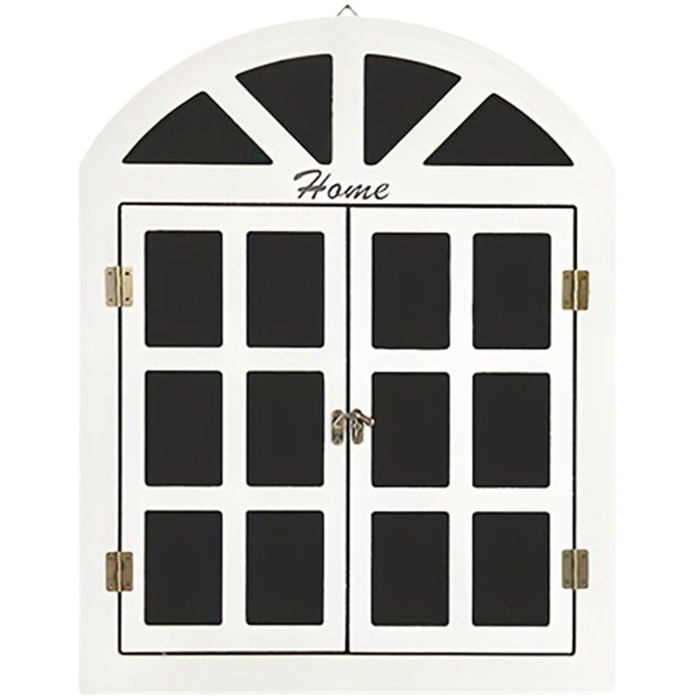 Mini tableau noir vintage en bois véritable avec corde de suspension