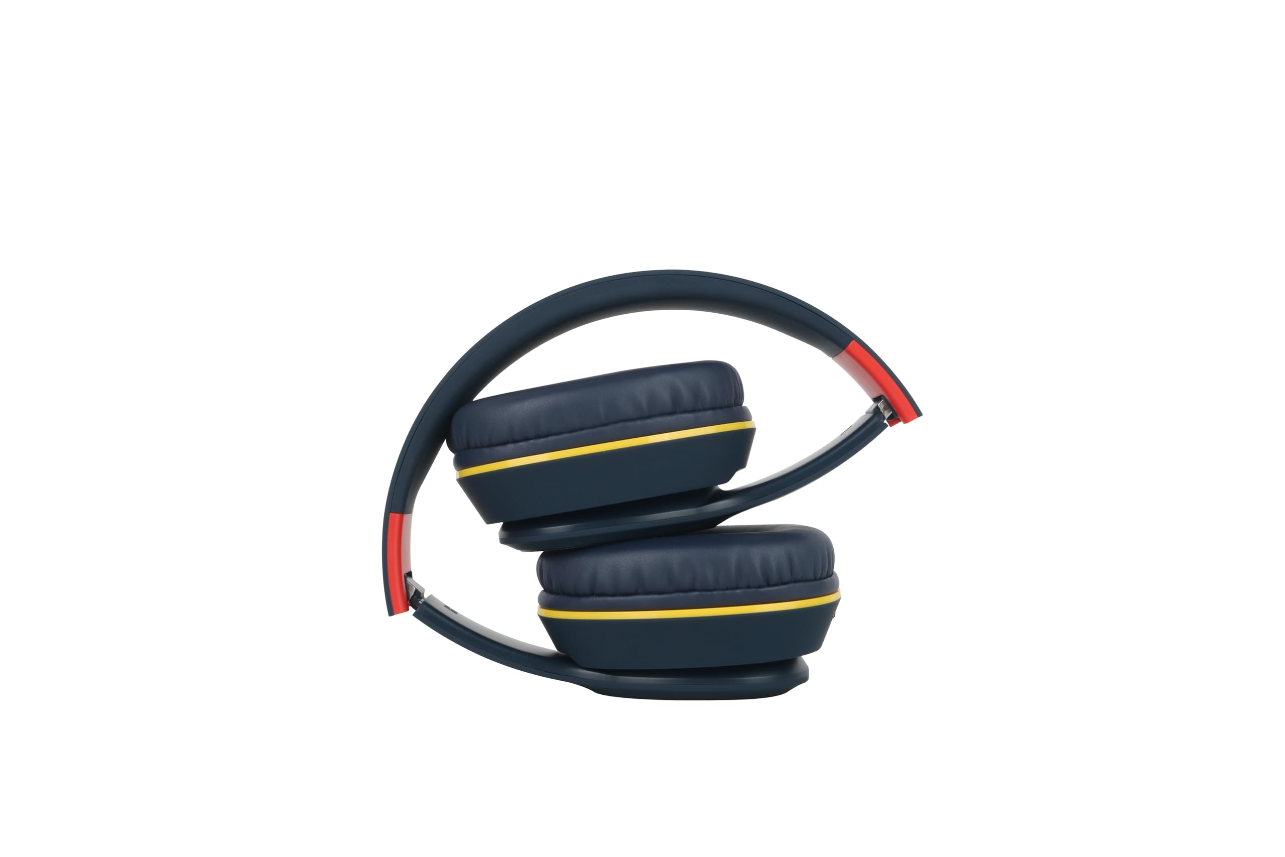 Red Bull Racing RB-HP160 słuchawki Bluetooth ze sterownikiem 40 mm, akumulatorem 18 h, USB-C, liniowym i kartą TF, składane, bezprzewodowe, nauszne słuchawki z mikrofonem do muzyki, gier, podróży