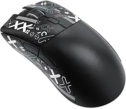 Mouse Gamer ATTACK SHARK R1 Sem Fio 18000 DPI Sensor PAW3311 RGB Recarregável – Alta Precisão e Design Ergonômico (Preto)
