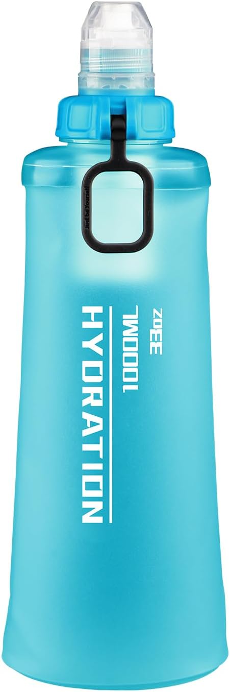 Water Bag with Filter, 32 oz, BPA Free, Leak Proof, Dishwasher Safe, Stainless Steel