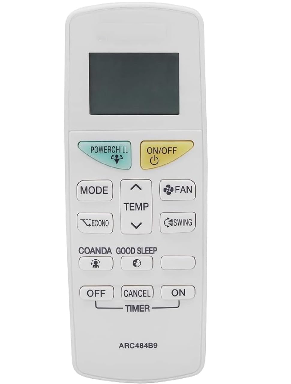 5 Year Warranty Universal AC Remote Compatible for Daikin AC Remote ARC484B9 (Your Old Remote Must be Same)-image-6