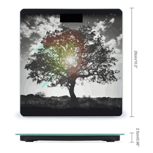 Báscula Digital de Baño con Pantalla LED Clara miniatura 2