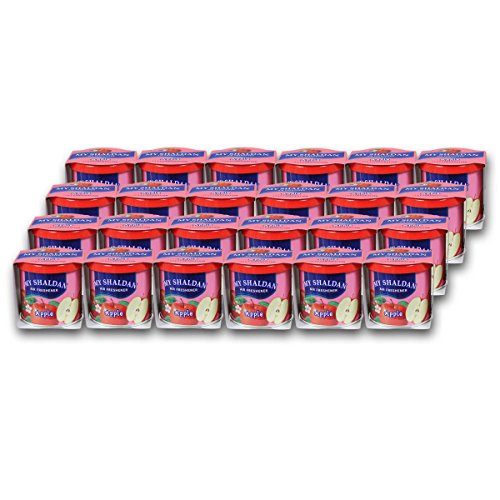 Image of Pack of 24 My Shaldan Japanese Car Cup-Holder Natural Air Freshener Cans (Apple Scented)