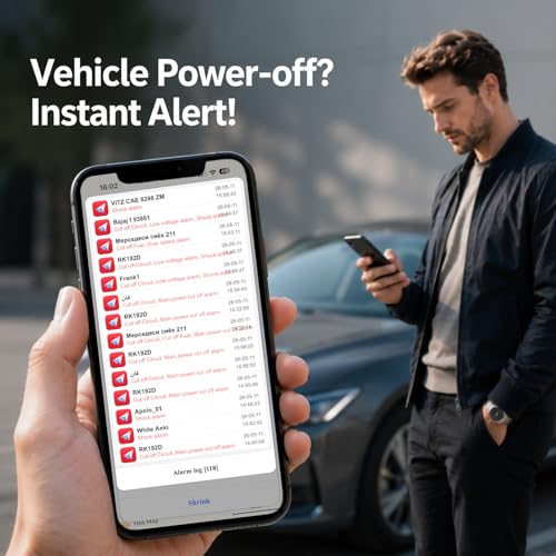 GPS Tracker for Vehicles, 12-Month No Fee, Real-Time Tracking & Alerts — view 5