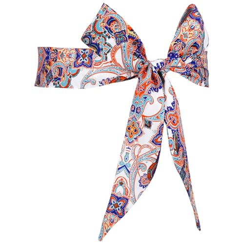 Meyeyaia Skinny Scarf Belts for Women,Summer Scarf for Women Lightweight,Fashion Scarves For Hair Necktie Neck Choker