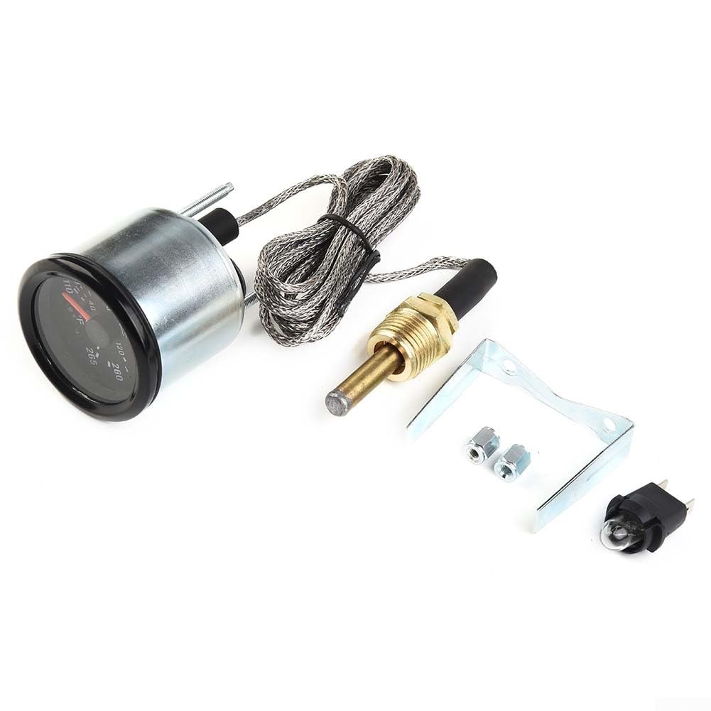 Indicateur de température d'eau pour voiture, 5,1 cm, avec capteur, pour voitures et camions