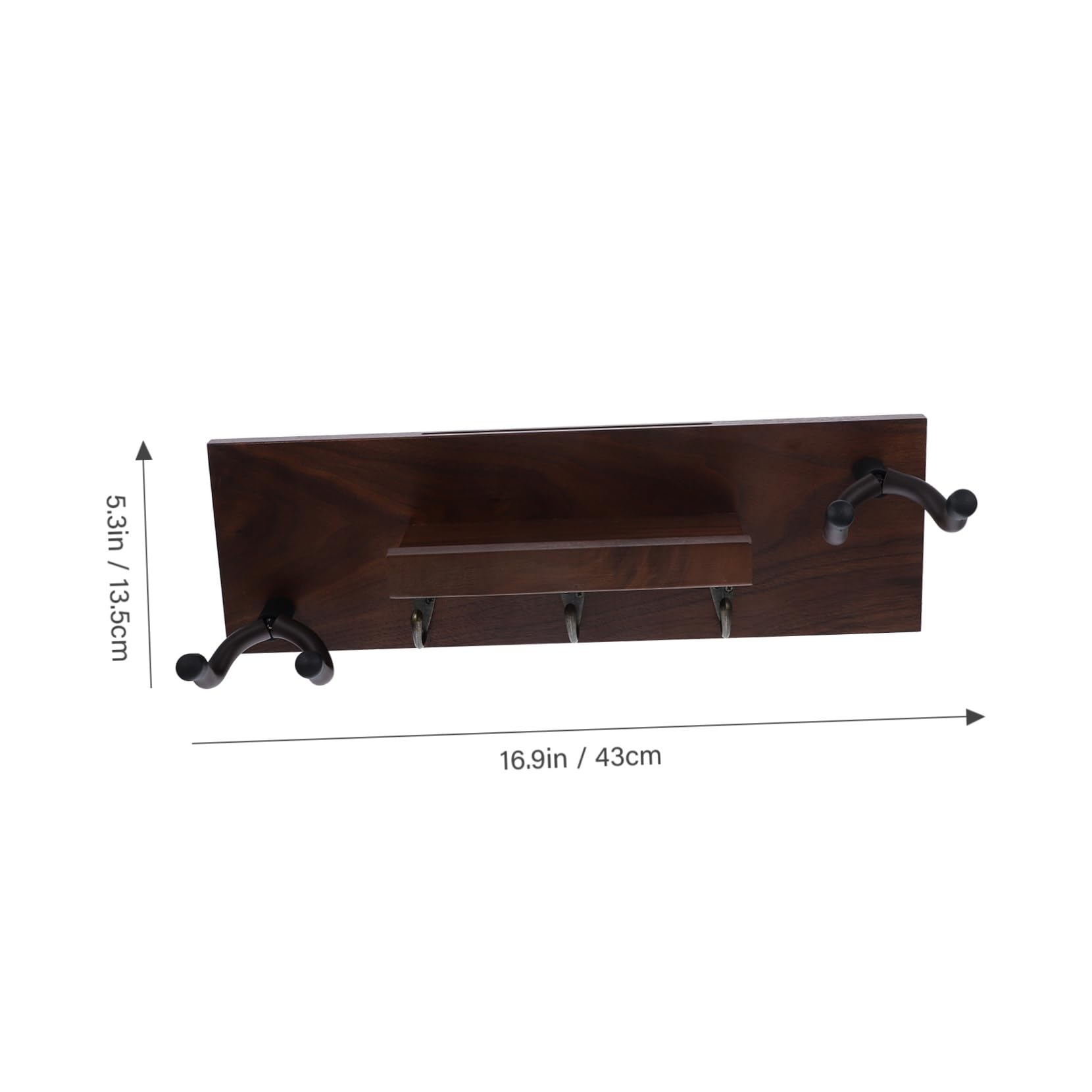 Kisangel Supporto per Chitarra da Parete Gancio per Chitarra e Ukulele Mensola per Appendere Chitarre Design Pratico per Protezione e Risparmio di Spazio