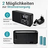 Xoro DAB 142 Radio Cyfrowe, Czarne